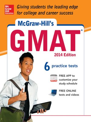 cover image of McGraw-Hill's GMAT, 2014 Edition